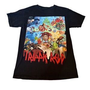 Trippie redd hip hop band tee men’s small black t-shirt psychedelic fun party